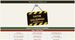 Desktop Screenshot of okuladresi.com
